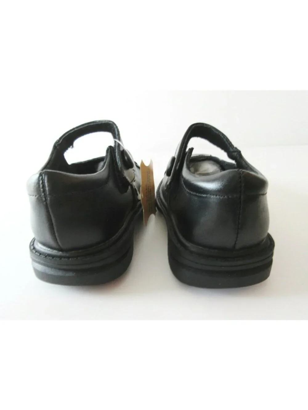 KLIX Black Leather Olenda Mary Janes School Shoes Girls Sz 8.5 M New